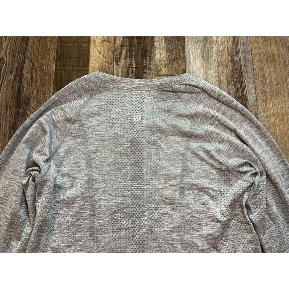Lululemon Swiftly Tech Long Sleeve 2.0 Slate / White Size 6 - Picture 7 of 7
